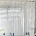 Pikkukuva 5 / 5: Läpinäkyvä suihkuverho PEVA-suihkuverhot homeen- ja vedenpitävä suihkuverho 12 koukulla kylpyhuoneeseen 18