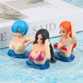Miniatyrbild 7 av 8: Anime bil figurer bröstet skakar prydnad bil interiör Motorcykel