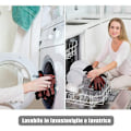 Miniatyrbild 5 av 5: Grillhandskar Värmebeständiga Ugnshandskar Upp till 800°C Universal Halkfria Värmebeständiga Ugnshandskar Handskar för BBQ Grill
