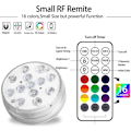 Miniatyrbilde 5 av 5: Vanntett nedsenkbart LED-lys, IP68 undervannsbassenglys i flere farger med fjernkontroll badekarlys for Aquariu