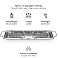 Miniatyrbilde 4 av 5: Grillrist uten ild, rustfritt stål 3 x 35,5 x 25,5 cm