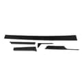 5 st Kolfiber Centerkonsol Trim Panel Vänsterstyrd för Chevrolet Camaro 2017 2019