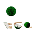 Miniatyrbilde 2 av 5: 10 stk papir blomsterball 30cm