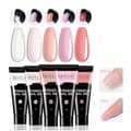 Pikkukuva 2 / 9: 【HT】Poly Builder Gel -setti / Polygeeli UV-lampulla - Kynsitaidekynnet Multicolor multicolor