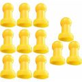 Miniatyrbilde 5 av 5: 12 x Trampoline Caps Stolpe Caps Trampoline Tilbehør 8x5cm Gul