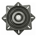 Miniatyrbilde 1 av 5: Bytte av barkrakk roterende plate 360 ​​graders roterende stol og krakk reservedeler 146*146*12mm