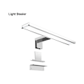 Miniatyrbillede 1 af 5: LED spejl frontlys badeværelse spejl lys AC85-265V badeværelse badeværelse lys 300mm