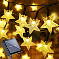Miniatyrbillede 1 af 5: Star Solar String Lights, 39ft 100 LED Solar Lights Outdoor, 8 Modes Star Twinkle Light Vandtæt Solar String Lights m