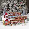 Miniatyrbillede 4 af 5: Jule-adventskalender 24-dages Countdown Blind Box Tog Juleoverraskelsesgaver til børn Venner