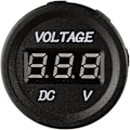 Miniatyrbillede 2 af 5: Universal Vandtæt LED Voltmeter Digital Display Voltmeter til Lastbil Auto Motorcykel DC 12V-24V (Blå)