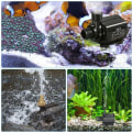 Miniatyrbild 3 av 4: (QR90B) Micro DC Solar Borstlös Odling Vatten Kallvatten Cirkulationsfontänpump