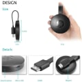 Miniatyrbillede 3 af 4: Den samme trådløse push screen enhed push treasure G2 Android sort trådløs skærm enhed uden switch,