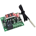 Miniatyrbillede 2 af 5: (Rødt lys W1209 + skal) XH-W1209 digital displaytermostat