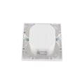 Miniatyrbilde 3 av 5: Innendørs bevegelsesdetektor, innfelt veggmontering, egnet LED, infrarød sensor, programmerbar, rekkevidde 9m/140° 80x80x45mm