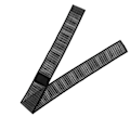 Miniatyrbillede 5 af 8: Sportsudstyr multifunktionelt sportsbind elastisk bandage beskyttelsesudstyr (sort)