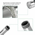 Miniatyrbillede 5 af 5: 15 stk. glasborsæt ?6-50 mm HSS diamantbor kulstofstål vådskærende diamantskærer til fliser