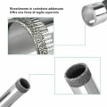 Pikkukuva 5 / 5: 15 kpl set ?6-50 mm HSS-timanttiporanterät hiiliteräs märkäleikkaava timanttileikkuri laatoille