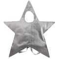 Julekrybbe-stjerne-kostyme for barn, skoleforestilling, finstas, 3-8 år Sølv Silver One Size