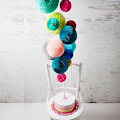 Miniatyrbilde 3 av 4: 12 stk-Honeycomb Ball-Color Random