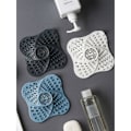 Miniatyrbillede 5 af 5: 3 styks hvid kloak hårsi Køkkenvask prop Håndvask Antiblokerende silikone gulvafløbsdæksel
