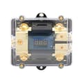 Universal Bilsikringholder 100A LED Digital 1 inn 2 ut Lydforsterker Sikringholder