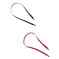 Miniatyrbillede 1 af 2: CTM Kids' elastiske 1/2 tomme justerbare vanteclips i ét stykke (2 pakke) Black one size