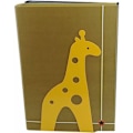 Miniatyrbillede 3 af 5: Giraffe skridsikre jernbogstøtter til børn Bibliotek Skolekontor Hjem Gul