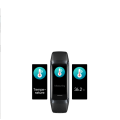 Miniatyrbillede 3 af 5: HD farveskærm smart armbånd (sort),