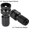 Miniatyrbillede 2 af 5: Power Wrench Tool 1/2 til 1/4 adapterfatning (2 stk)