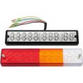 Pikkukuva 3 / 5: x LED-takavalot peruutusjarru Suuntavilkut Takavalo 40 LED Univesel 12V 24V perävaunun asuntovaunuun UV B