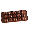 Miniatyrbillede 5 af 5: Valentinsdag silikone 15 hulrum hjerteformet chokoladeform