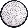 Miniatyrbilde 1 av 5: Husholdningsfilter netting Hårlekkasjesikkert nettingdeksel (110 mm halvmånehull gulvavløp)，Husholdningsfiltre