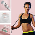 Miniatyrbild 3 av 5: Digitalt träningsshopprep, justerbar längd för träning inomhus och utomhus, träning Speedfitness Black