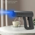 Miniatyrbild 4 av 5: Blått ljus Nano bakteriedödande Trådlös laddning Desktop Bärbar Elektrisk ångbåtsspruta Svart 250ML