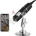 Miniatyrbild 1 av 5: Digitalt mikroskop, USB + Micro + Type-c, stöd för Android-datorsystem, tre i ett (trådstyrt USBX4 universal 1000X)