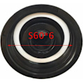 Miniatyrbillede 4 af 4: IBC 1000L plastikhanefitting, 60mm groft gevind afløbstankadapter til karadapter Havehane, 20/25/32mm eksport（32mm）