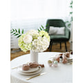 Miniatyrbillede 2 af 5: 3 stk 21 tommer hvid kunstig hortensia Large Real Touch Realistic Natural Hydrangea replikaer til hjemmefestdekoration
