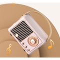 Miniatyrbilde 4 av 5: Retro bærbar lyd, nostalgisk mini bluetooth-høyttaler (blå),