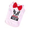 Pikkukuva 1 / 4: Bowknot-kuvio Lemmikkipentu Koira Kissa Lemmikkien vaatteet Mekko Liivi T-paita Pinkki Xl