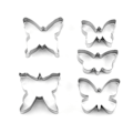 Pikkukuva 5 / 5: 5 kpl ruostumattomasta teräksestä set, Creative Combo-leivontalaite, Butterfly- set,
