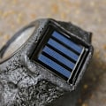 Miniatyrbilde 2 av 5: Stone Solar Lamp LED Solar Resin Lanterne Plen Light Rock Spotlight Vanntett Simulering Simulering Stone Lamp for Outdo