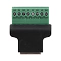 Miniatyrbillede 5 af 8: RJ45 Hun-stik til 8-bens Skrueklemme-stik til DVR Ethernet-forbindelse