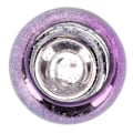 Miniatyrbild 5 av 8: HT Handgjord Gradient Lila Glas Tealight-hållare: En Varm, Romantisk och Attraktiv Dekorativ Bordsdekoration med Texturerade Detaljer Purple