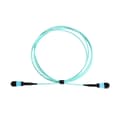 Miniatyrbillede 1 af 5: MPO Patchcord 12 Core OM3 Patchkabel Optisk Kabel Multi Mode OM3 Mpo til 100G 40G Modul 12 Core OM3 Mpo Patchcord A[ht] 2M