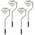Miniatyrbillede 3 af 4: 4 stk solcellelampe til udendørs have