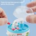 Miniatyrbillede 3 af 5: Mini Claw Machine Børnelegetøj Dinosaur Gribemaskine Kapsel Gribe og Gribe Kapsel Machine Interaktivt legetøj（Blå）