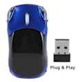 Miniatyrbillede 2 af 8: 2,4G Trådløs Optisk Mus med 1600 DPI til Mac, ME, Windows PC og Tablet - Ideel til Gaming og Kontorbrug Blue