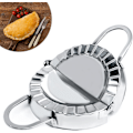 Miniatyrbillede 1 af 5: Rustfrit stål Pot Sticker Form Goya Pastry Wonton Calzone Turvers Køkkentilbehør