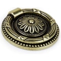 Miniatyrbillede 3 af 3: 8 stk europæisk stil ring til skab Køkkenskab Skuffe Kommode Ring Håndtag Knop Antik Messing