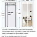 Miniatyrbillede 4 af 5: Anti-insekt automatisk lukkende magnetisk myggenet 100x210 cm (39x83 tommer)
